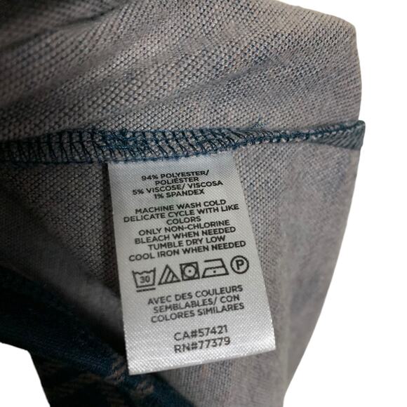 NWT! Ann Taylor Plaid Mixed Media Top Womens Size L - Picture 6 of 7